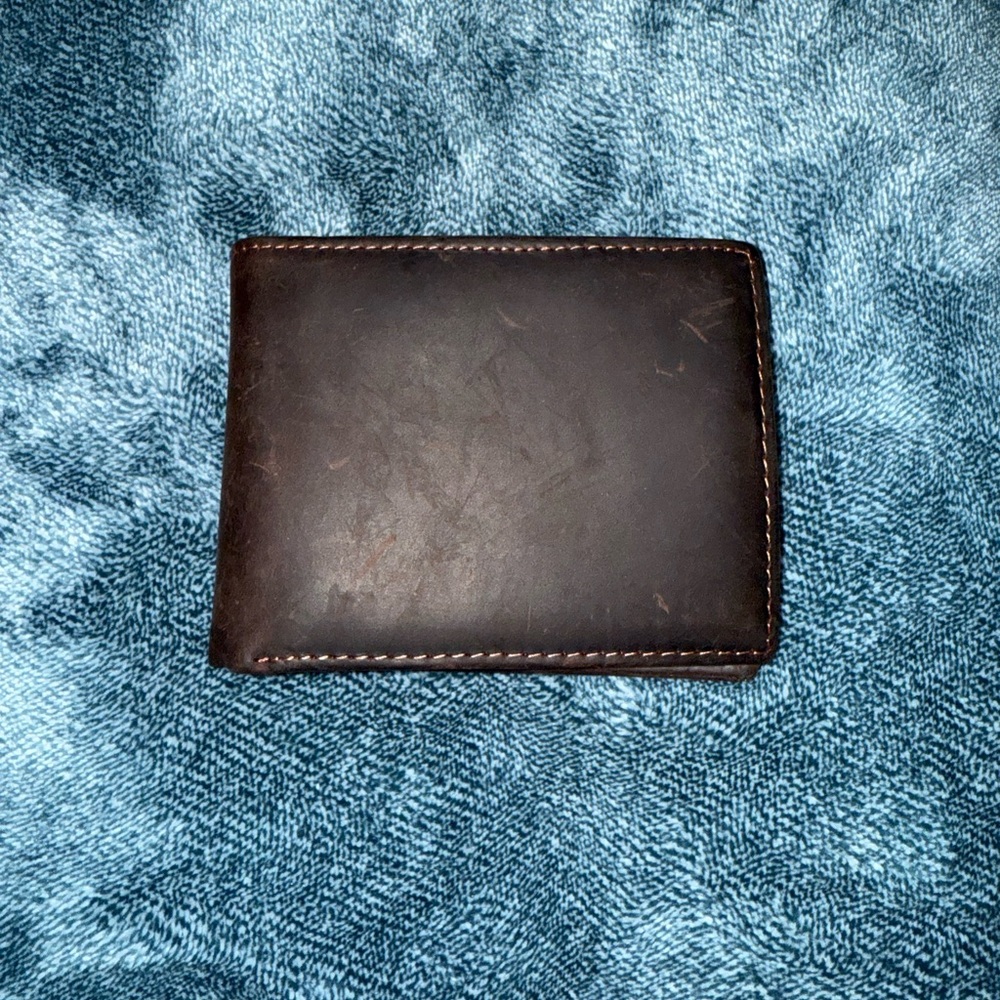 Classic Brown Leather Wallet
